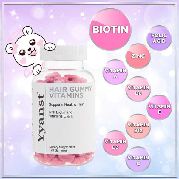 Biotin Gummies for Hair Growth